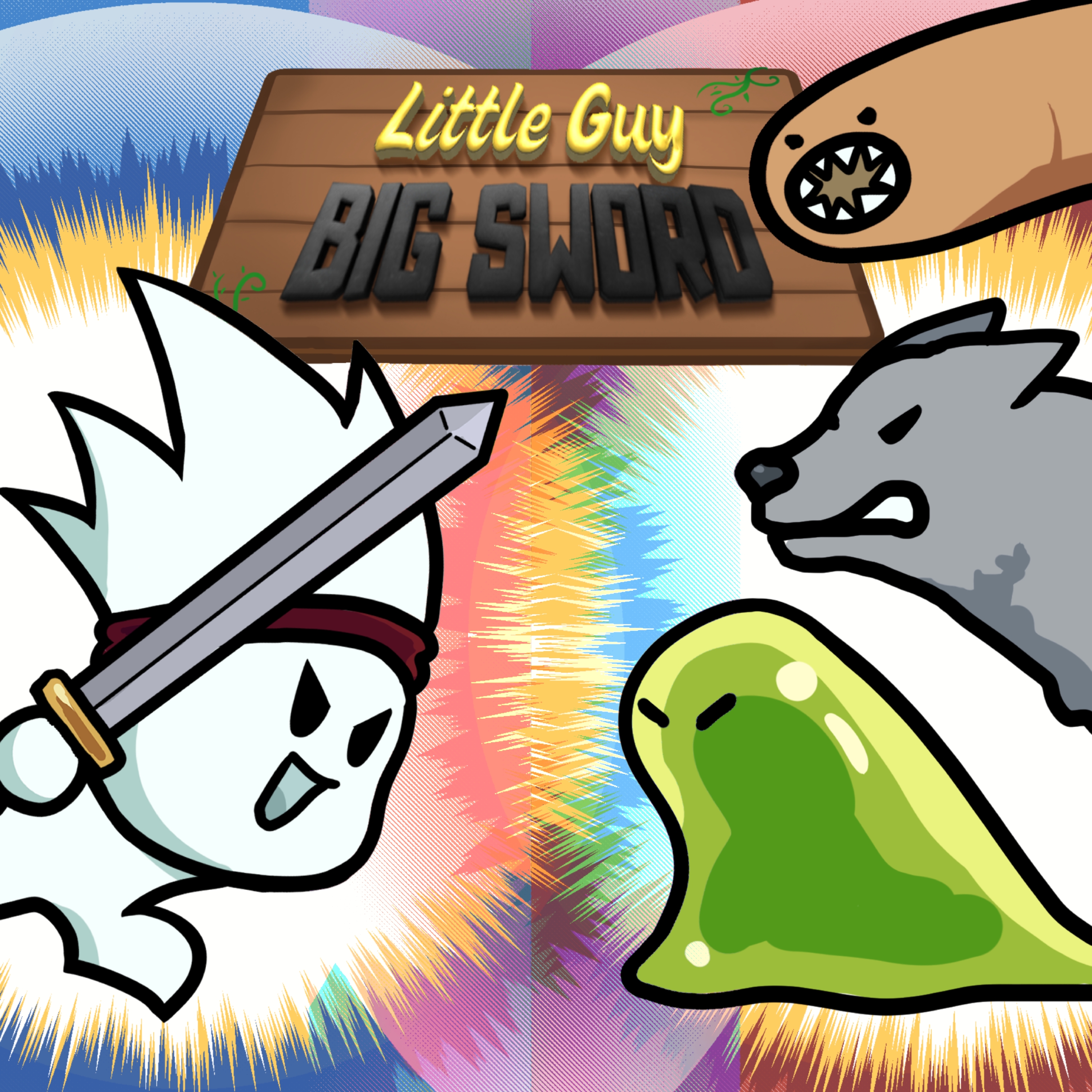 Little Guy Big Sword Game Icon